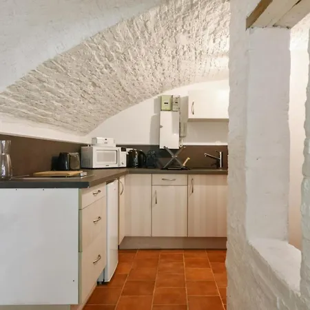 Design In Vaulted Cellar - Old Town דירה